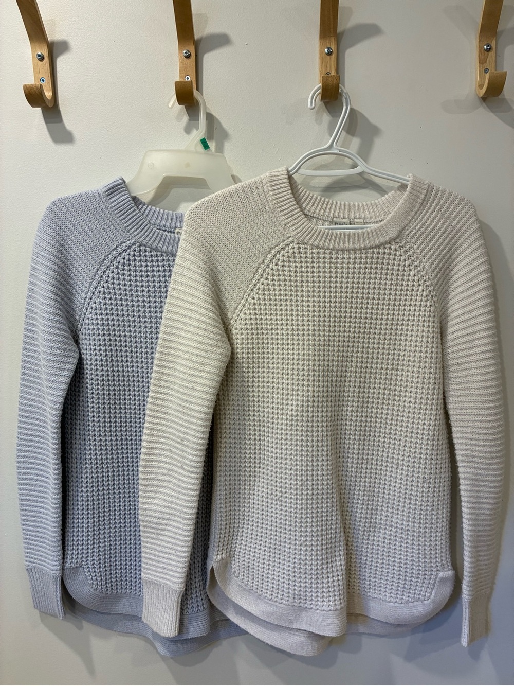 2 Twik Waffle Knit Crewneck Sweater